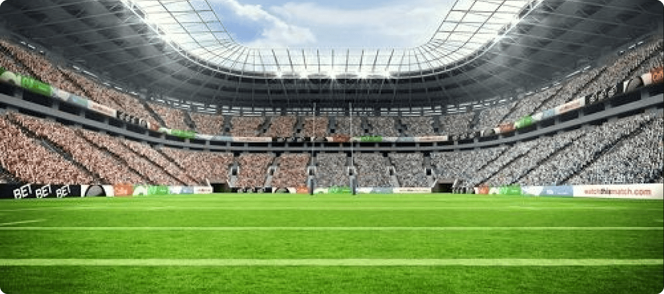 ملعب كرة القدم بالمتر